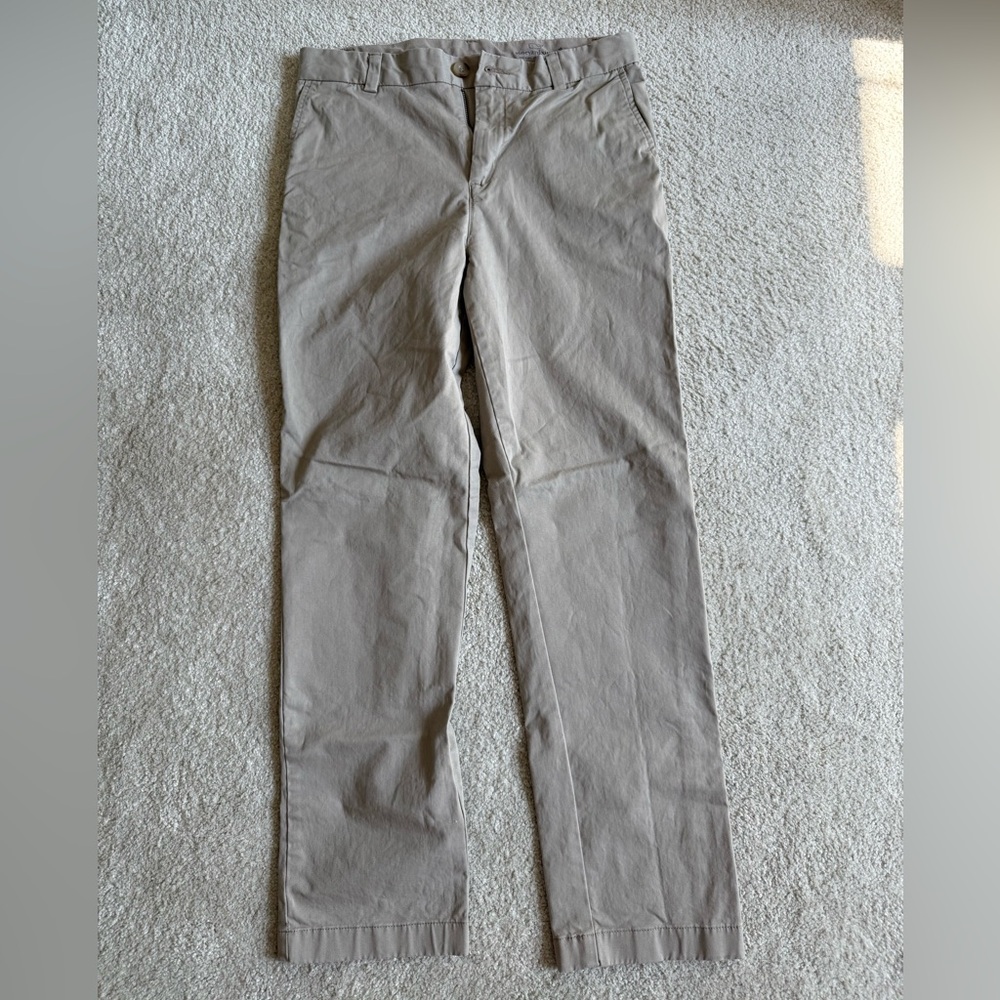 Vineyard Vines Boys Breaker Beige Khaki Chinos Pants Size 16